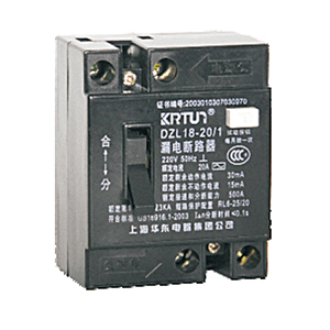 DZL18系列漏电断路器